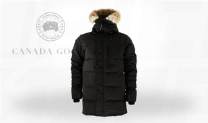 Canada Goose Emory Black Parka Jacket