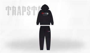 Trapstar Chenille Decoded Black Tracksuit