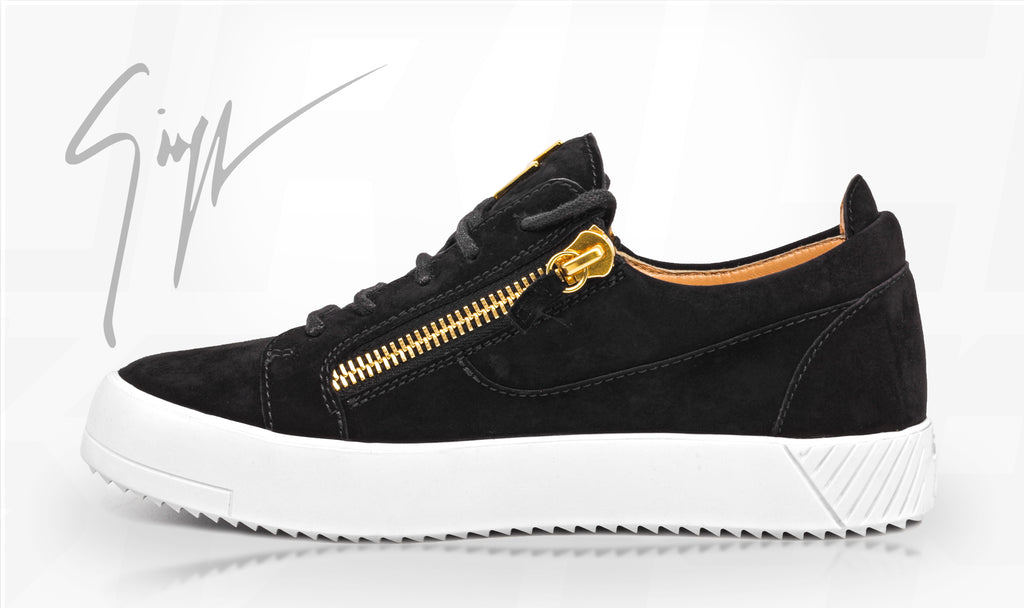 Giuseppe Zanotti Suede Low Top Sneakers
