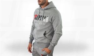Trapstar Chenille Decoded Grey Tracksuit