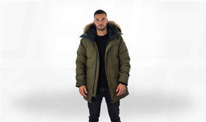 Canada Goose Emory Khaki Parka Jacket