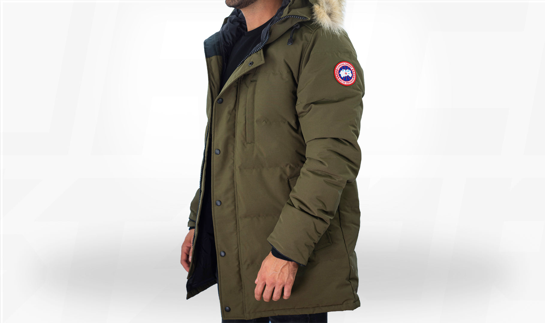 Canada Goose Emory Khaki Parka Jacket
