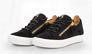 Giuseppe Zanotti Suede Low Top Sneakers
