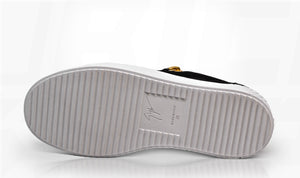 Giuseppe Zanotti Suede Low Top Sneakers